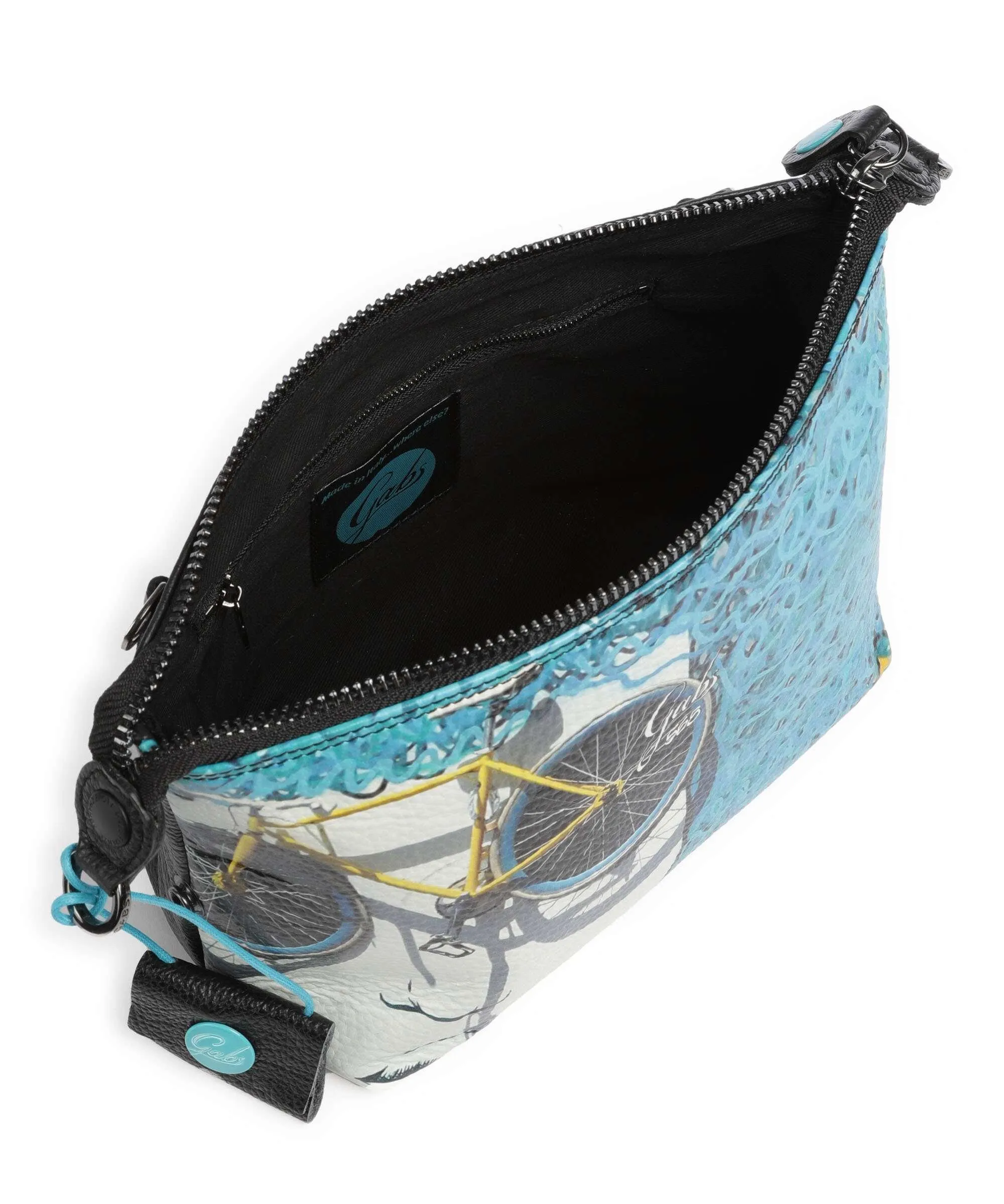  Gabs Funny M Borsa a tracolla pelle di vitello grana nero  