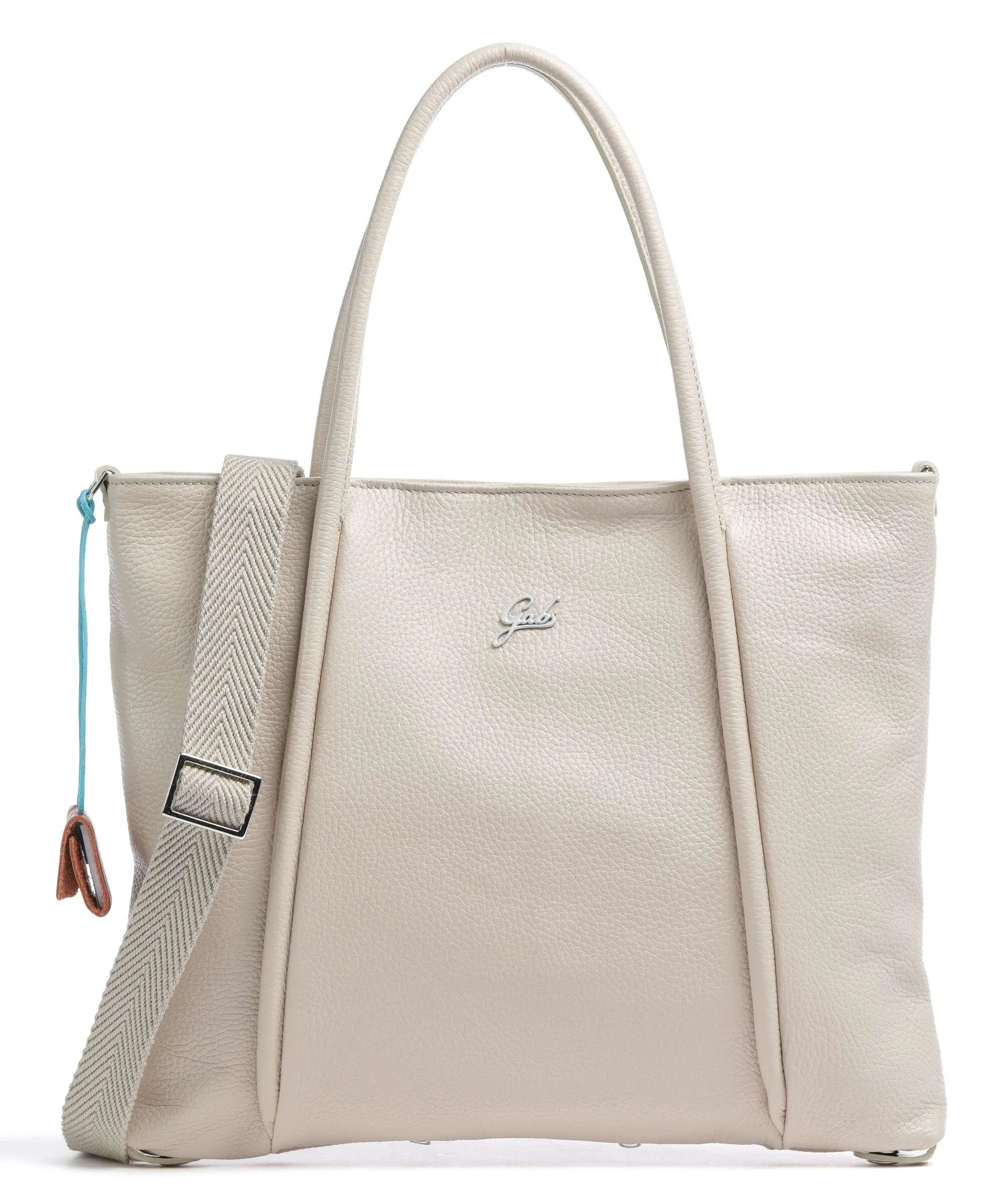  Gabs Lydia M Borsa shopper pelle di vitello grana beige  