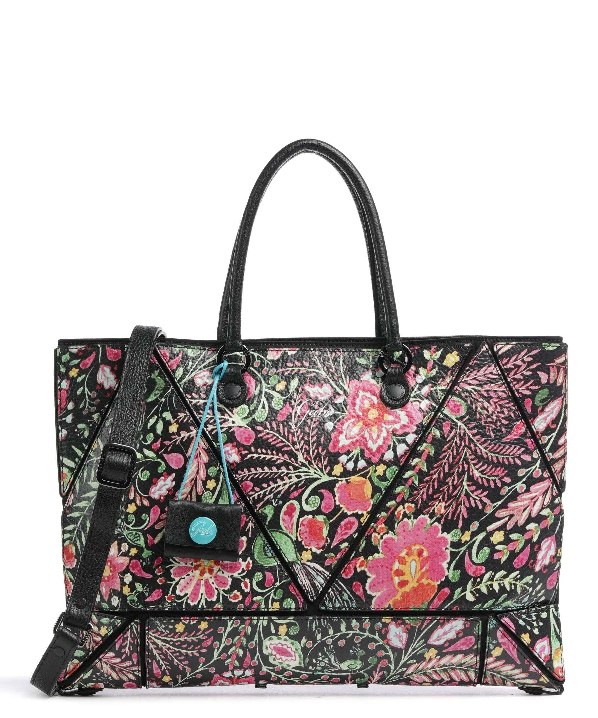  Gabs Rioko M Borsa shopper pelle di vitello grana multicolore  