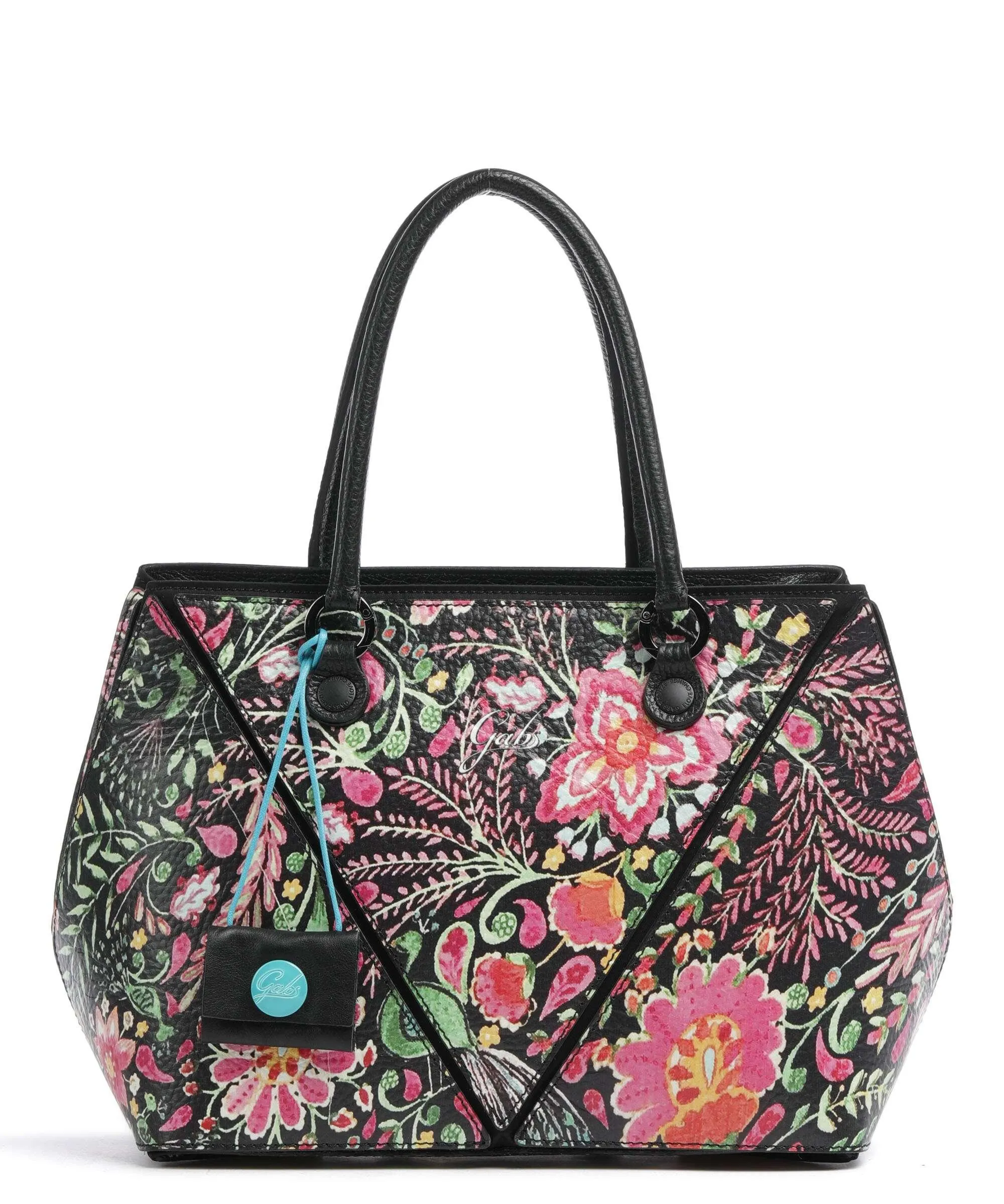  Gabs Rioko M Borsa shopper pelle di vitello grana multicolore  