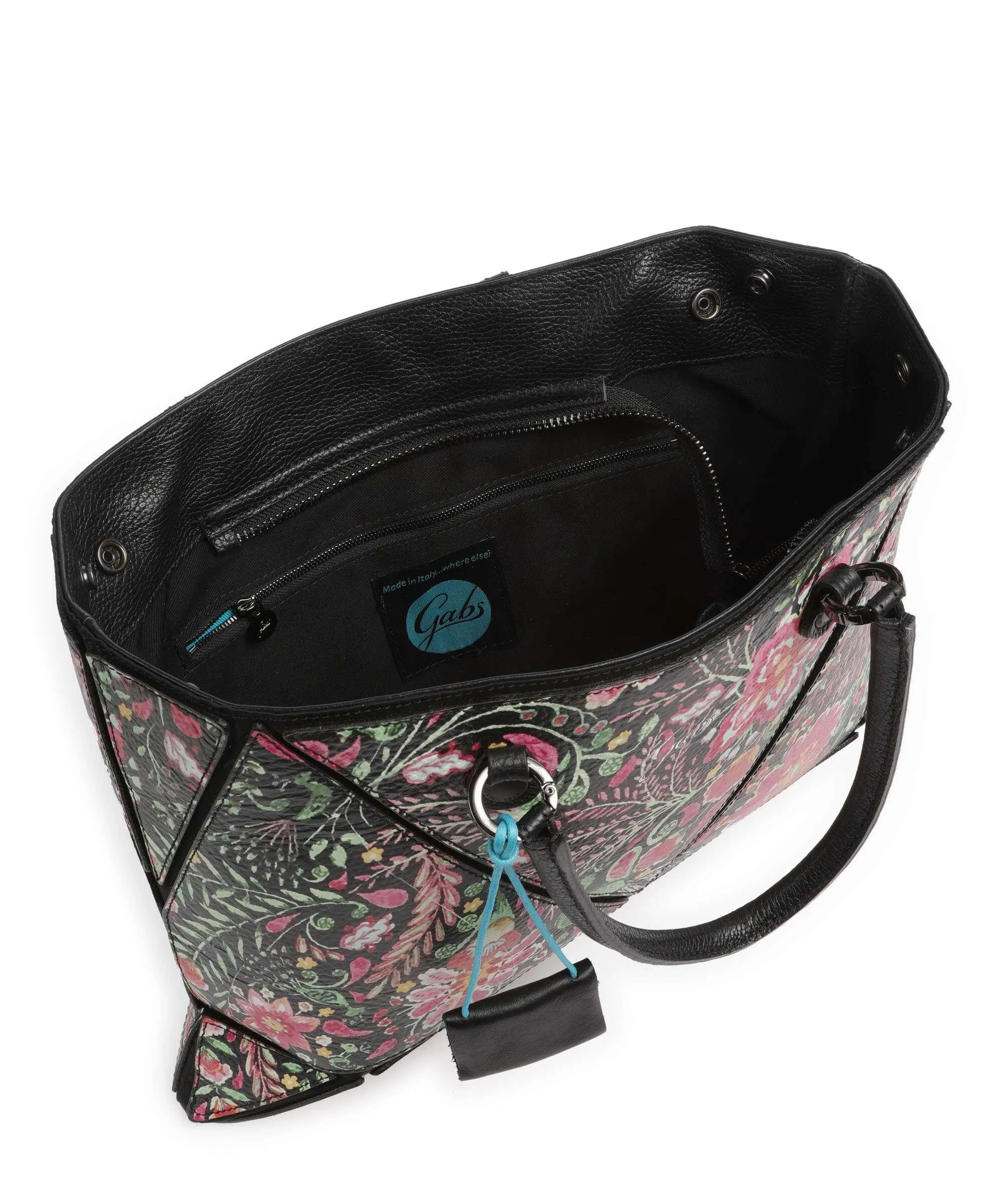  Gabs Rioko M Borsa shopper pelle di vitello grana multicolore  