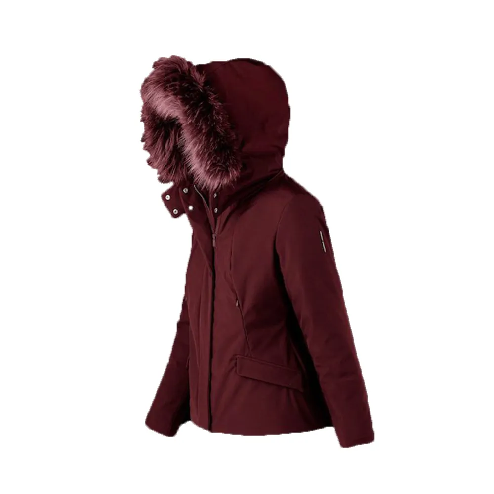 Giubbotto Donna Bomboogie Parka Bordeaux e Nero - JW243PTAC5