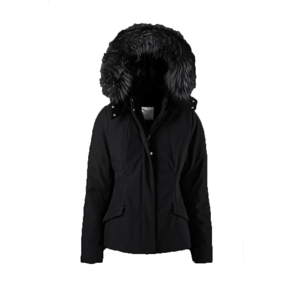 Giubbotto Donna Bomboogie Parka Bordeaux e Nero - JW243PTAC5