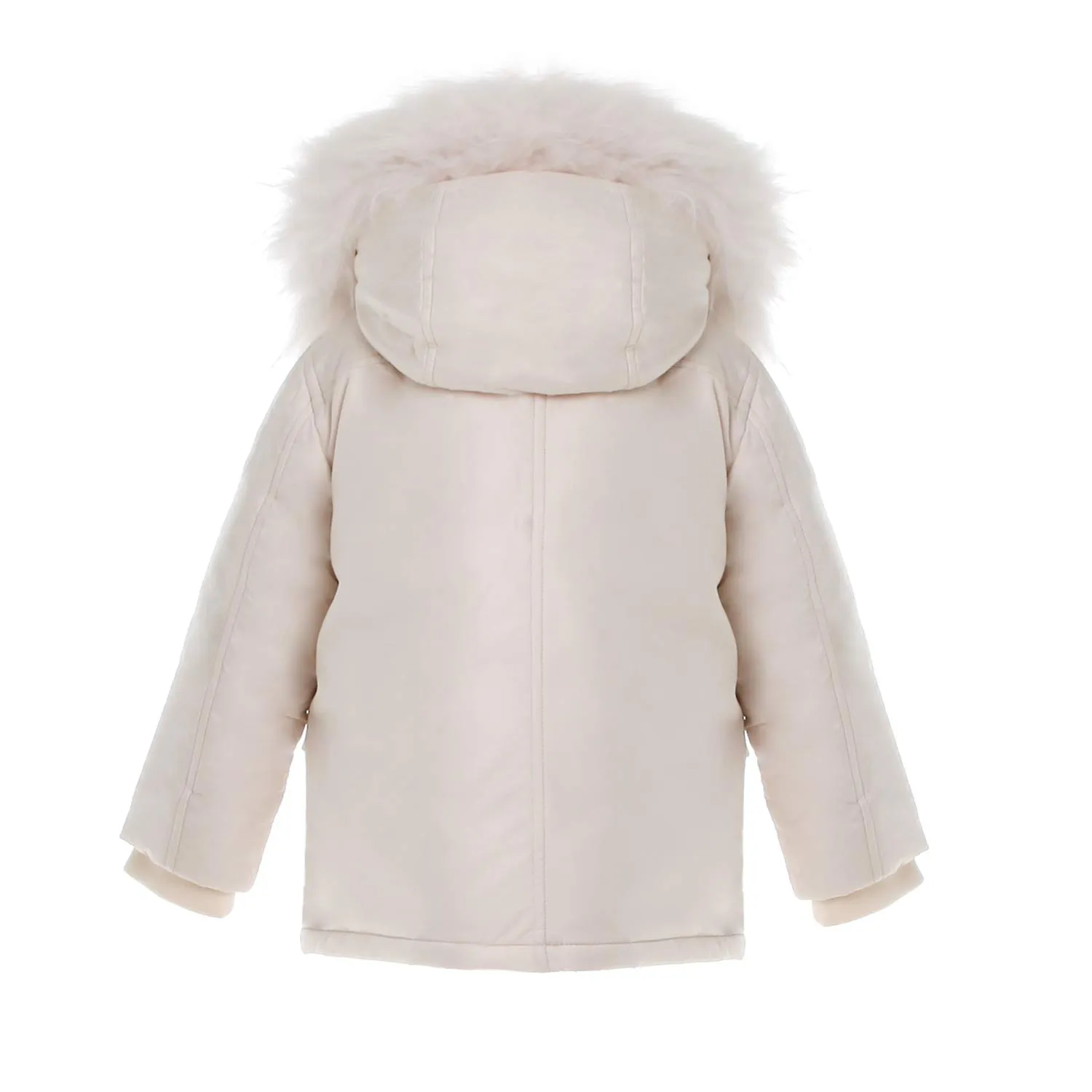 Giubbotto My First Parka Milky Cream Bimbo E Bimba
