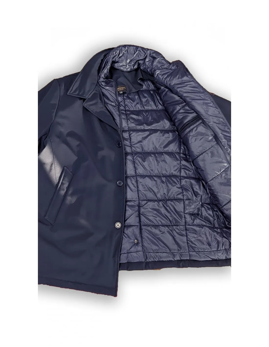 Giubbotto Parka Savoia Blu A/I con pettorina xf