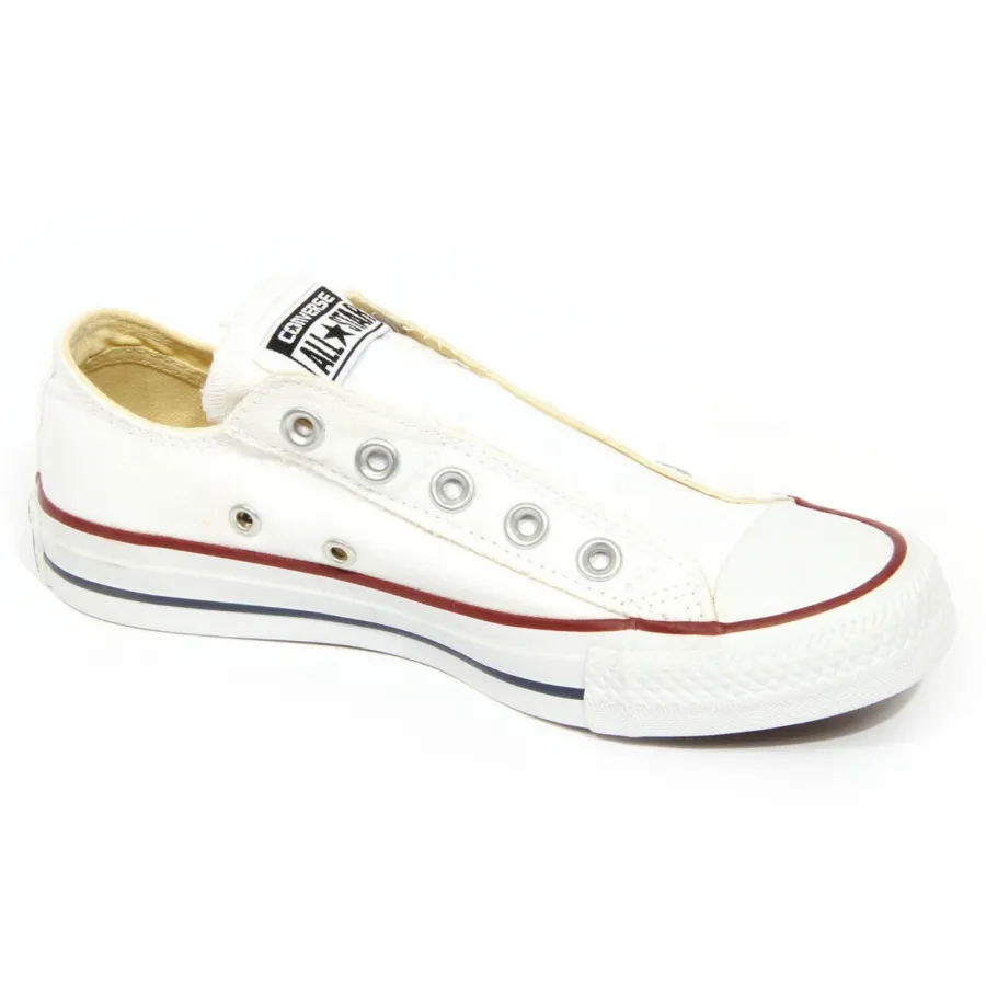 H0872 sneaker donna CONVERSE women ALL STAR  CT AS SLIP   fabric shoe off white