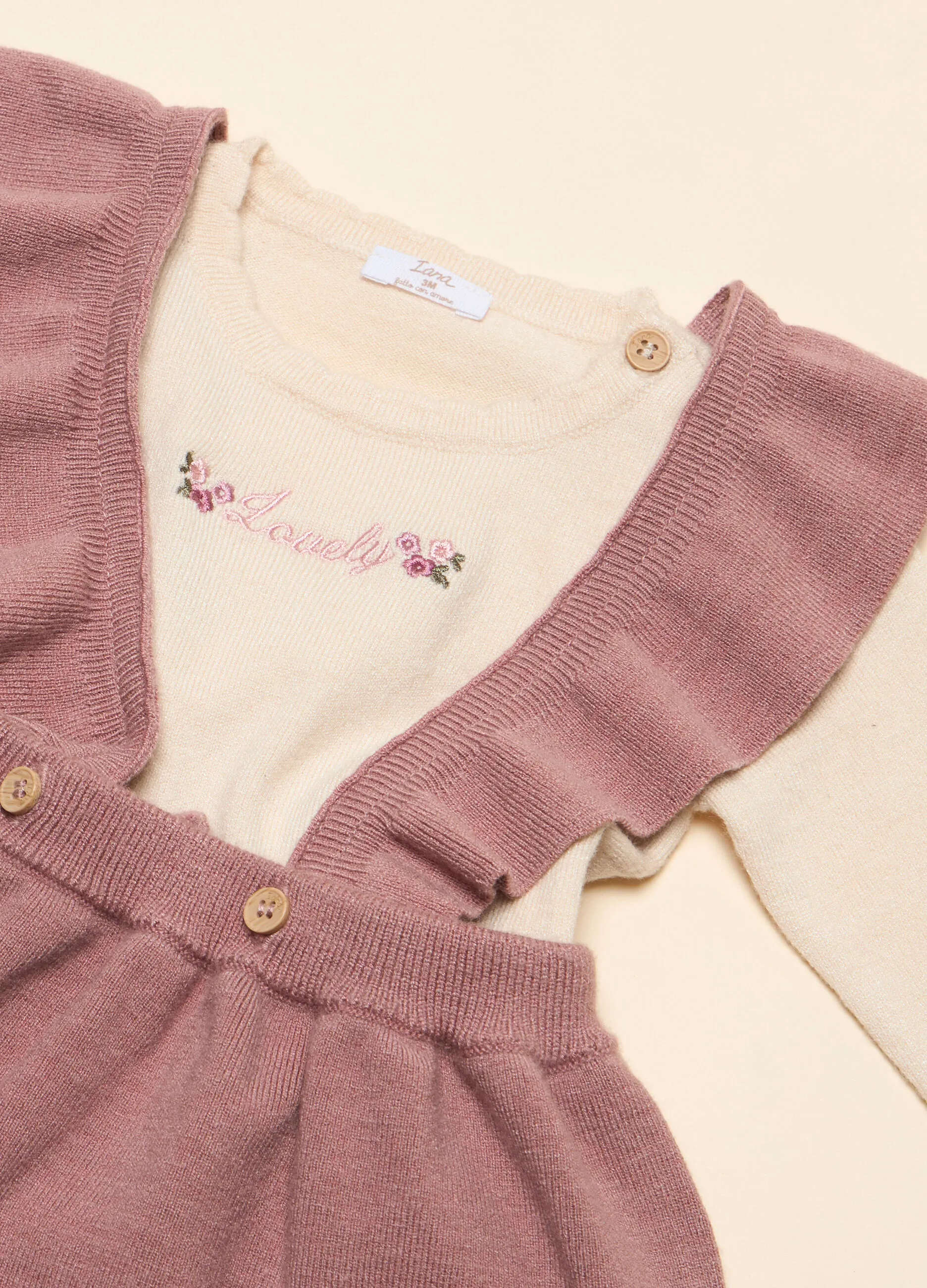 IANA  Set maglia e gonna in misto viscosa