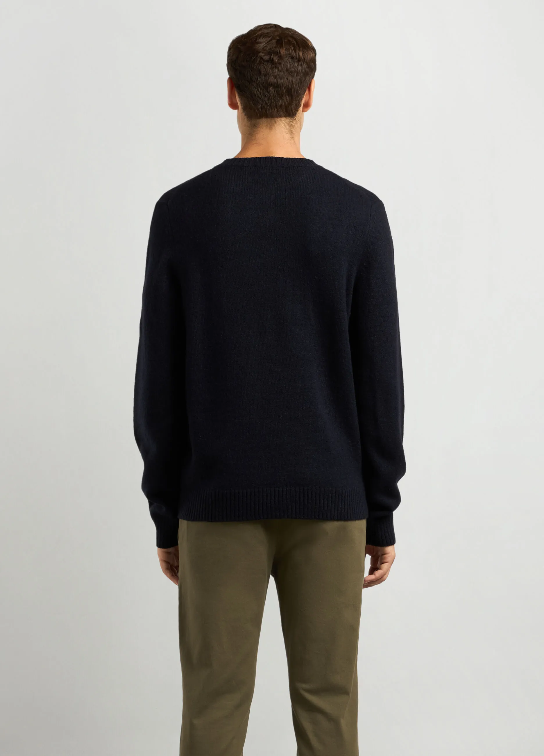 J. HART & BROS  Maglione girocollo maglia rasata uomo