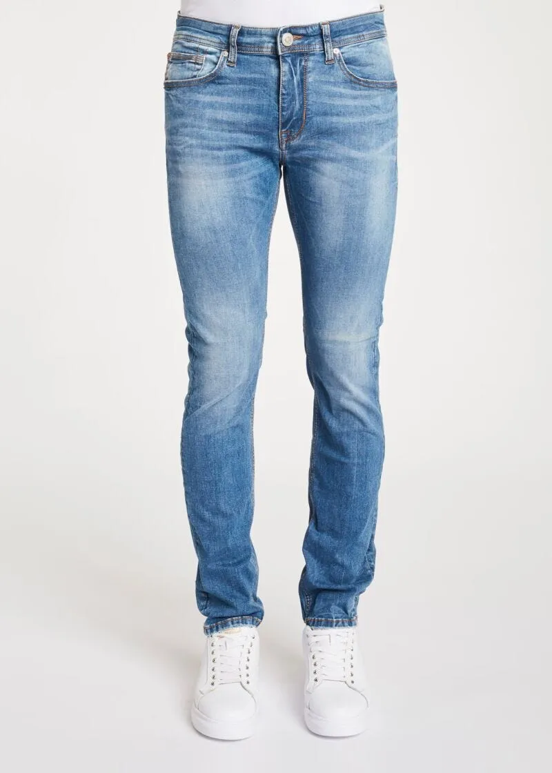 Jeans in denim di cotone