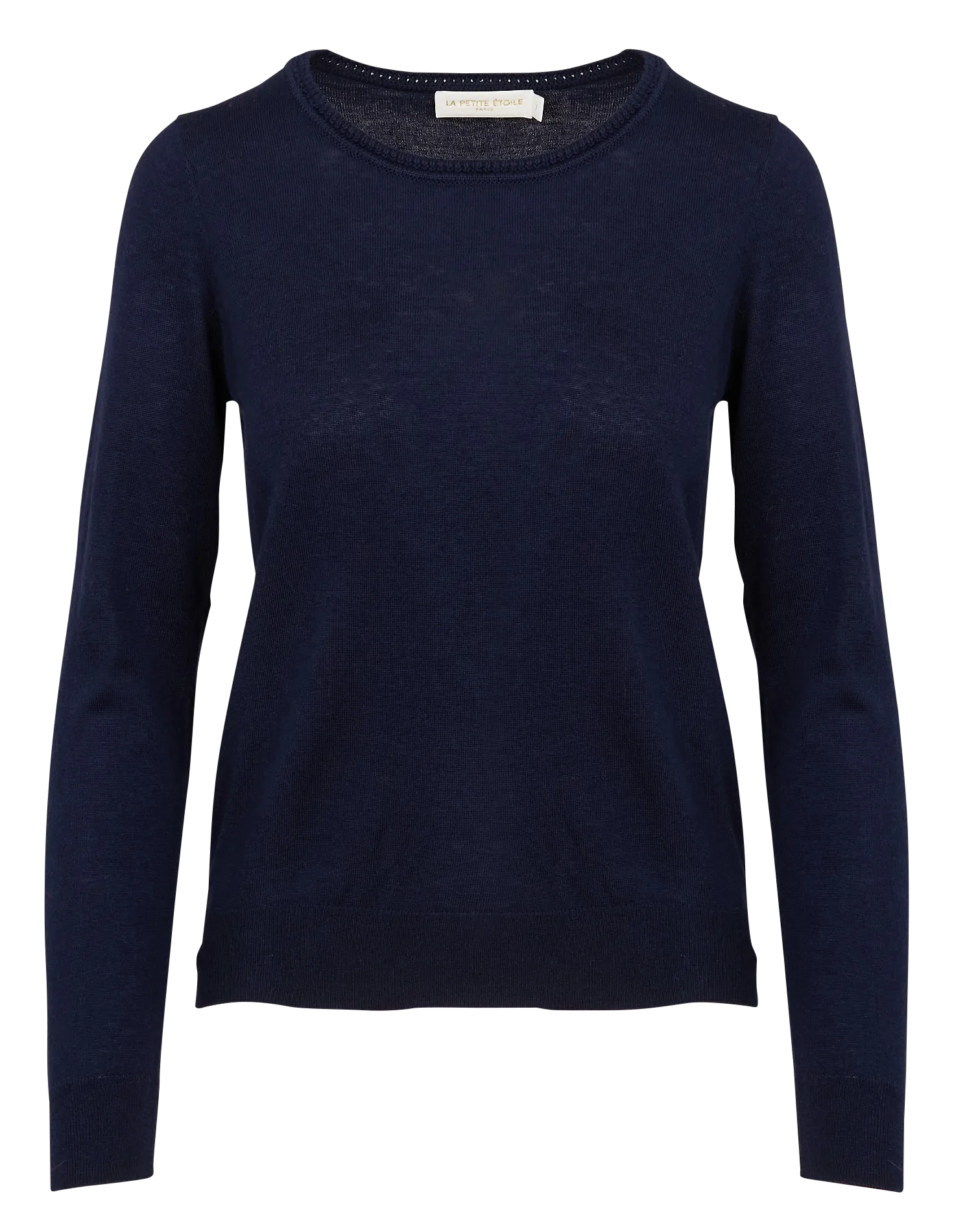  LA PETITE ETOILE   MARIE - Maglione scollo tondo dritto in maglia | Blu