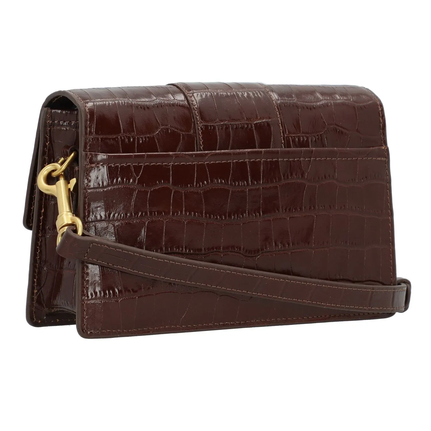 Lancaster Croco Ily Borsa a tracolla Pelle 21 cm