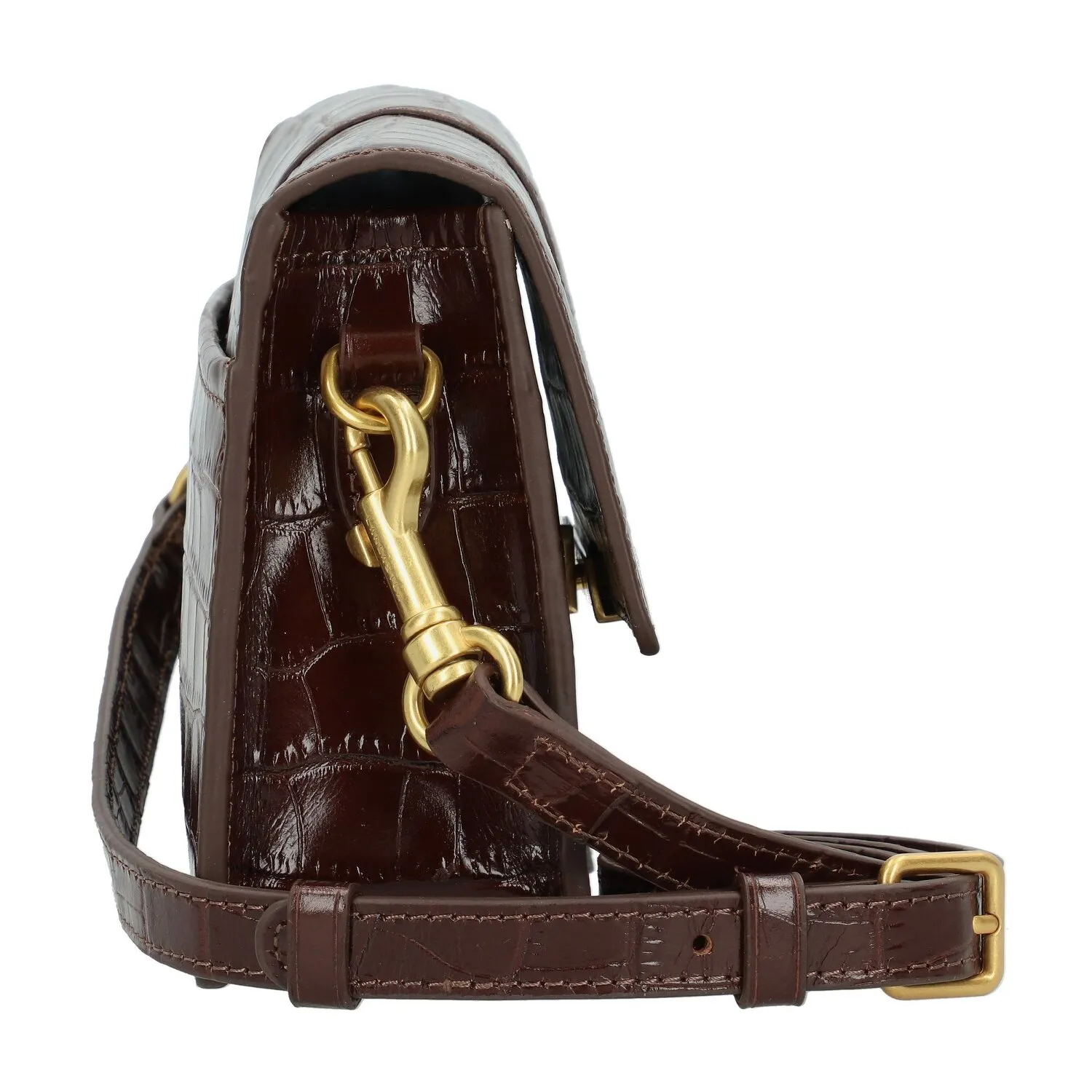 Lancaster Croco Ily Borsa a tracolla Pelle 21 cm
