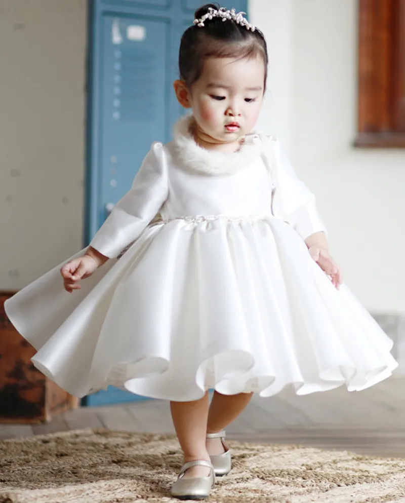 Le ragazze vestono i bambini Vestito da principessa Tutu Gonna Piccolo vestito da ragazza di fiori