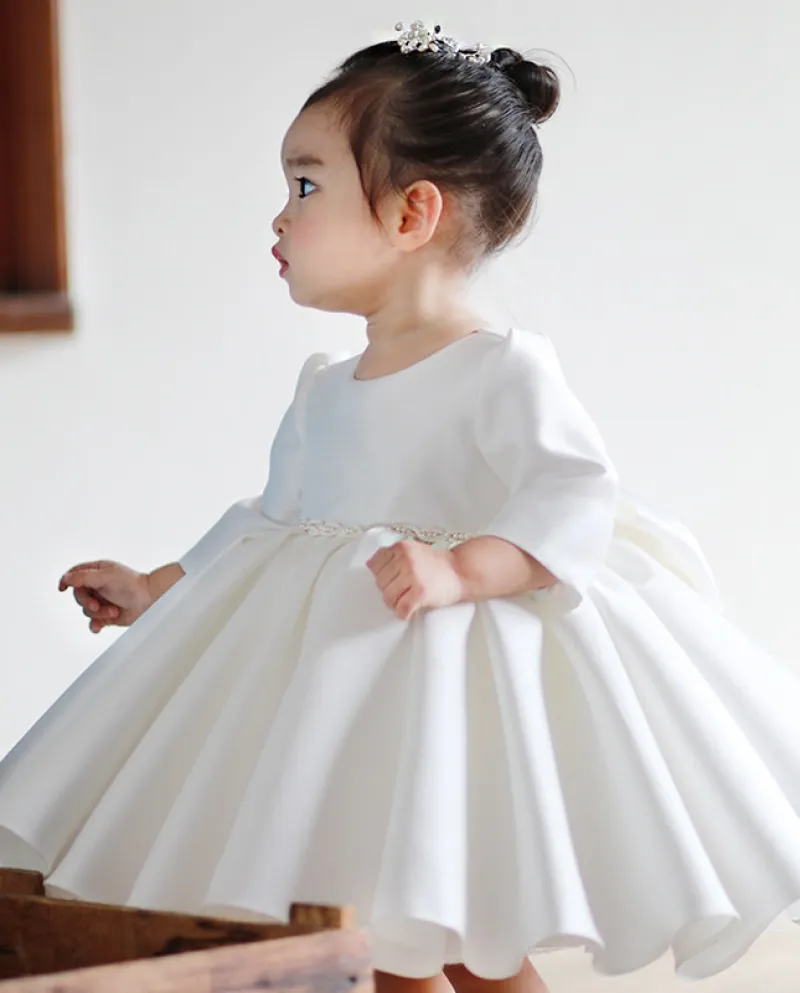 Le ragazze vestono i bambini Vestito da principessa Tutu Gonna Piccolo vestito da ragazza di fiori