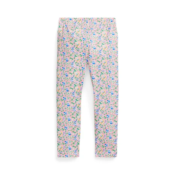 Leggings in jersey stretch a fiori