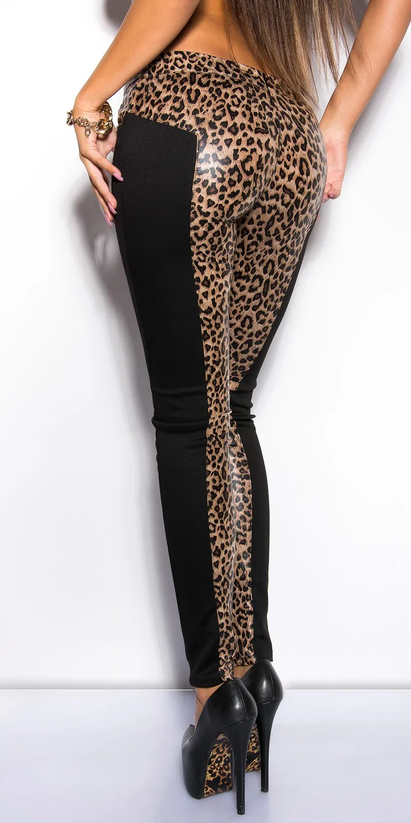 Leggings LE031 leopardato