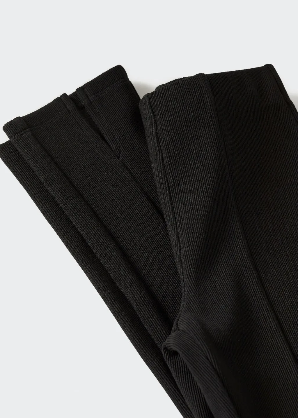 Leggings spacco bordo inferiore
