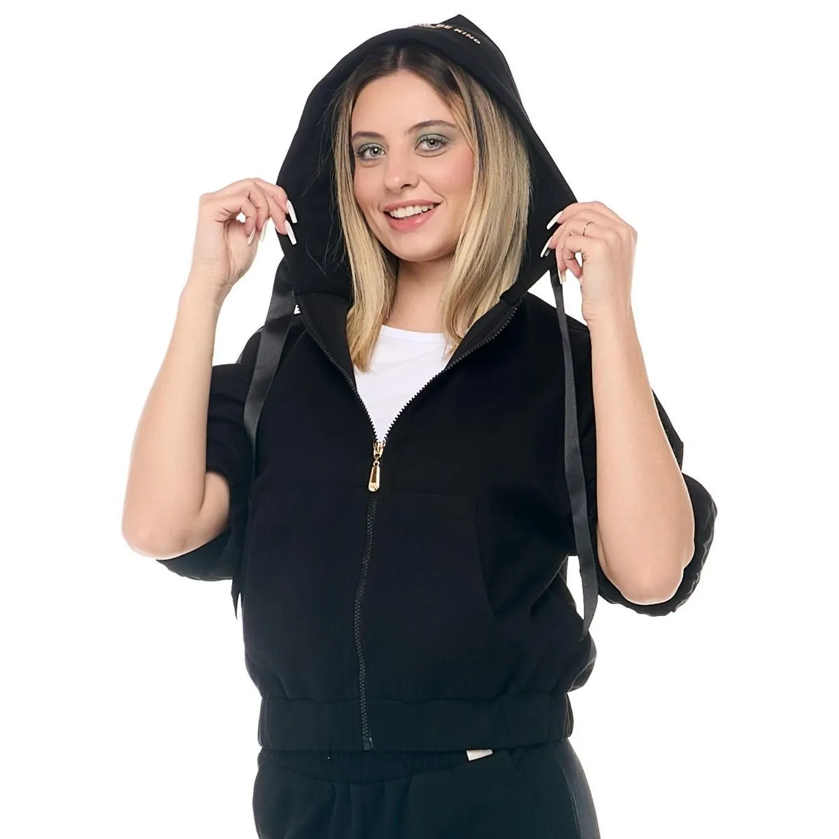 Leone Felpa crop chic boxing raso