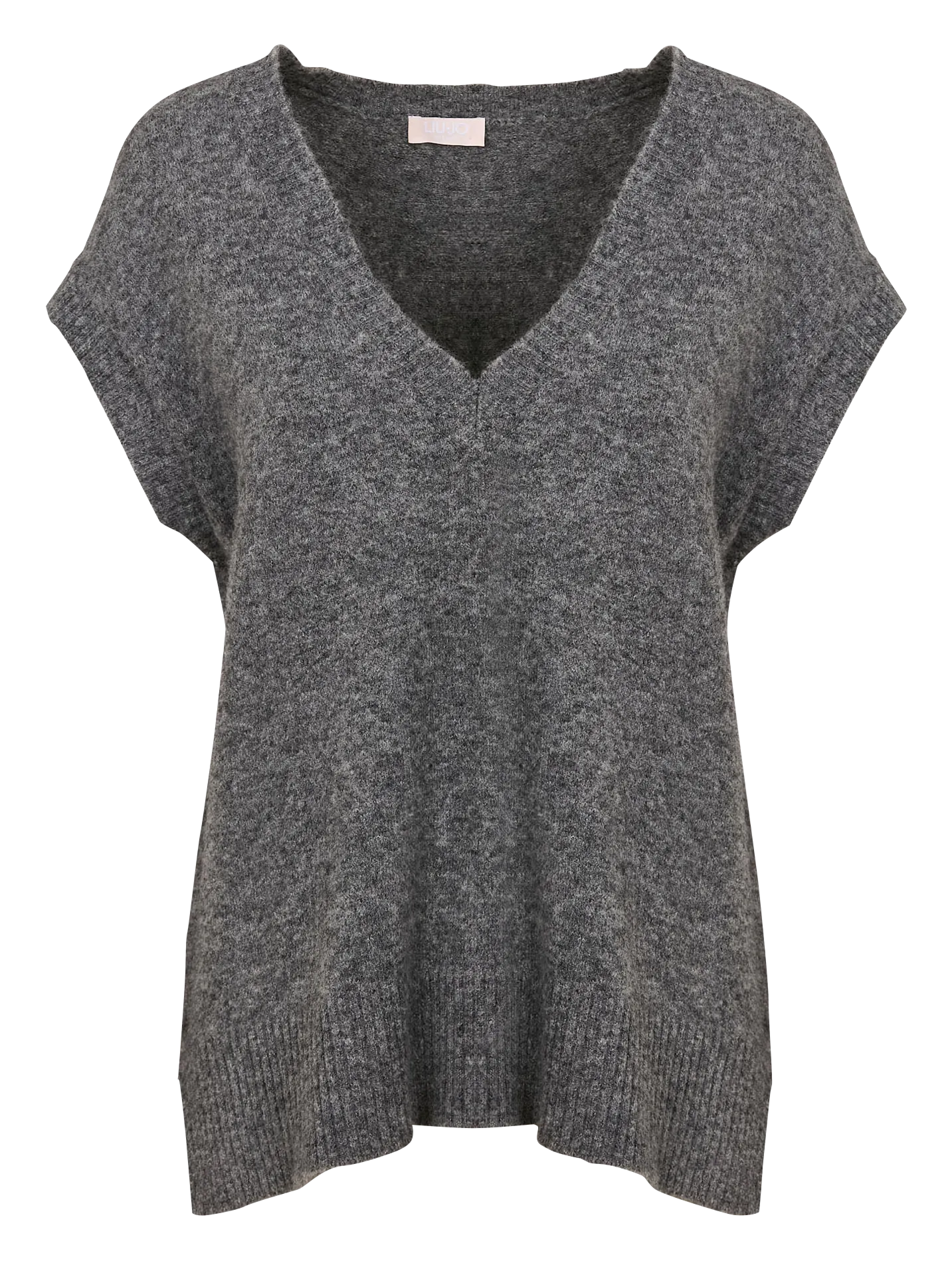  LIU JO   Maglione senza maniche in maglia | Grigio