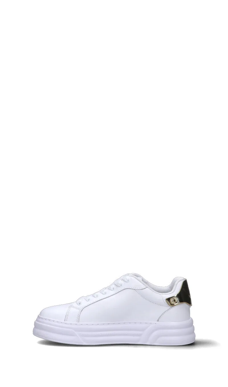 LIU JO Sneaker donna bianca/oro in pelle