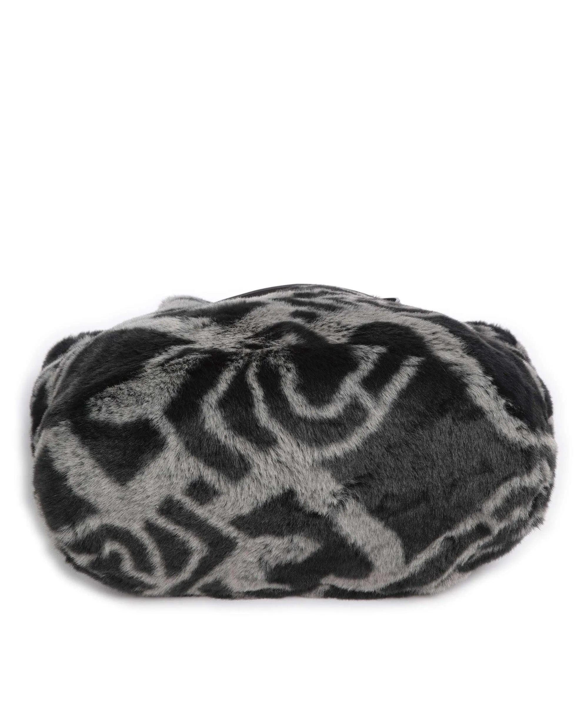  Liu Jo Valida Borsa shopper eco-pelliccia nero/grigio  