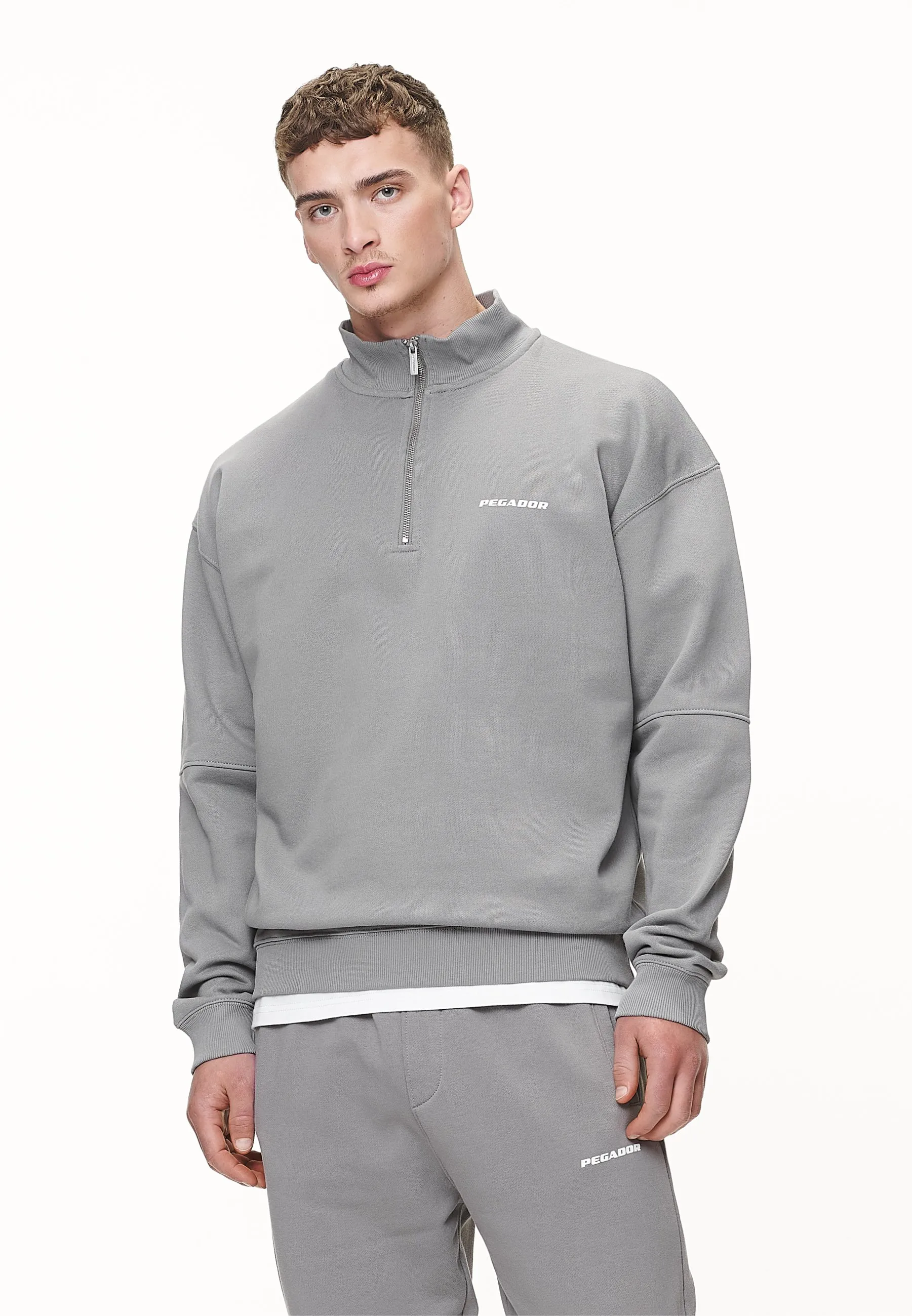 LOGO HALFZIP - Felpa