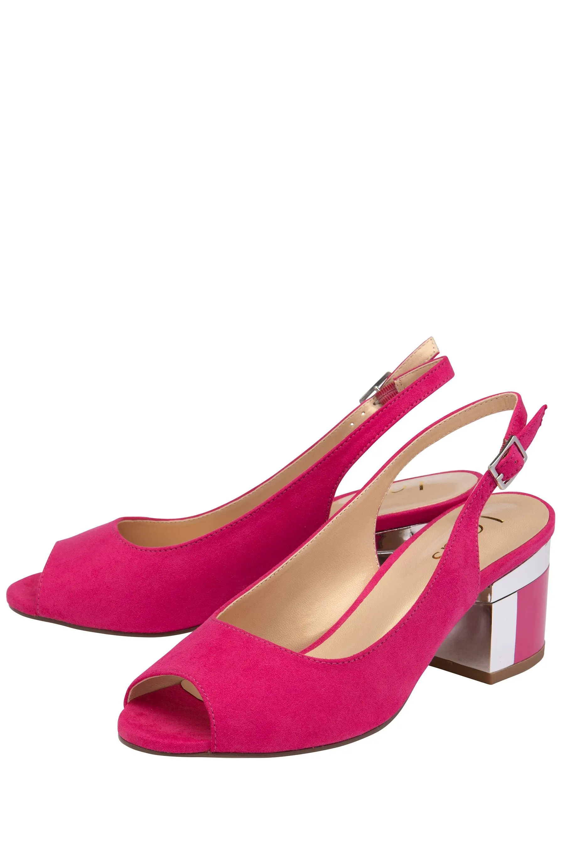 Lotus - Scarpe con tacco largo e cinturino sul retro