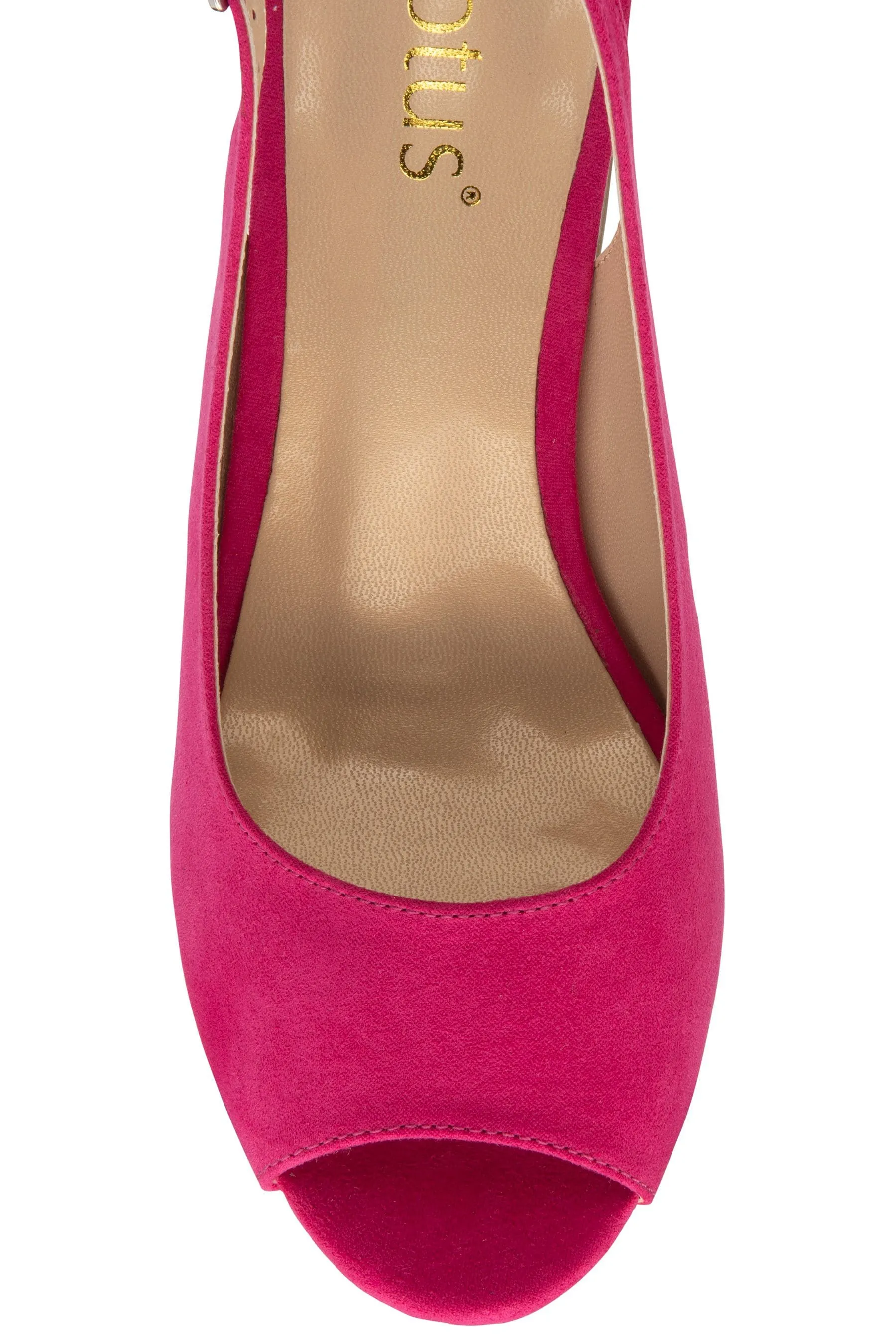 Lotus - Scarpe con tacco largo e cinturino sul retro
