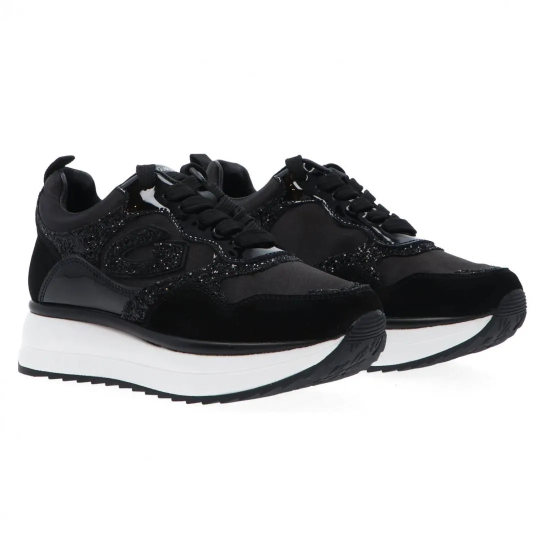 LOUISE 0170 LOW Nero Glitter