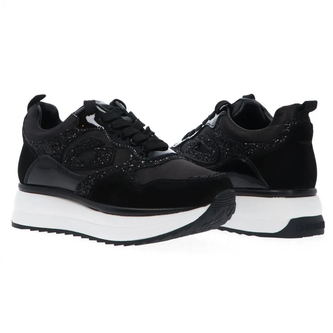 LOUISE 0170 LOW Nero Glitter