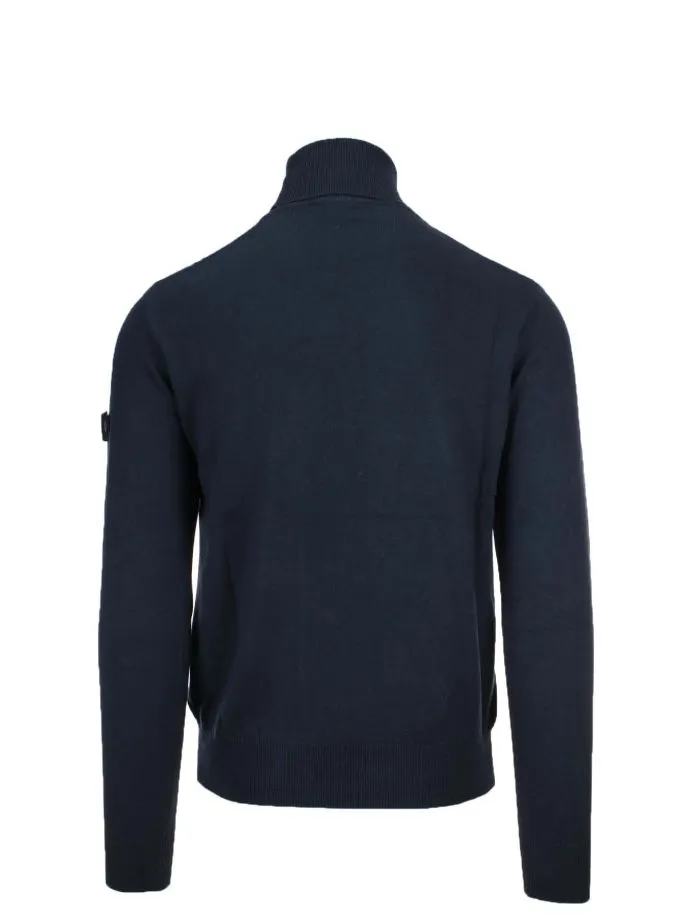 Maglia dolcevita unito con intarsi Otawara