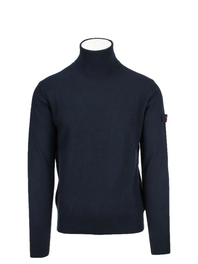 Maglia dolcevita unito con intarsi Otawara