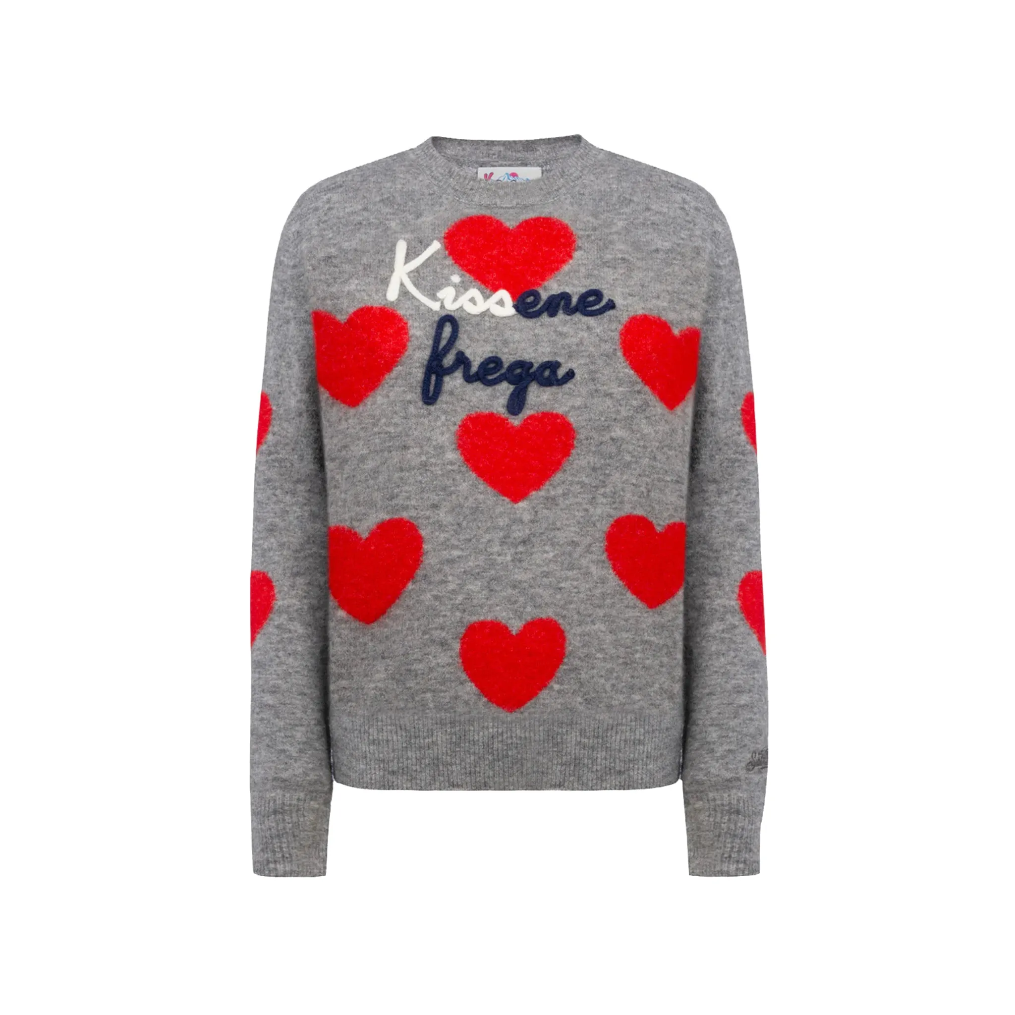 Maglia grigia da donna New Queen