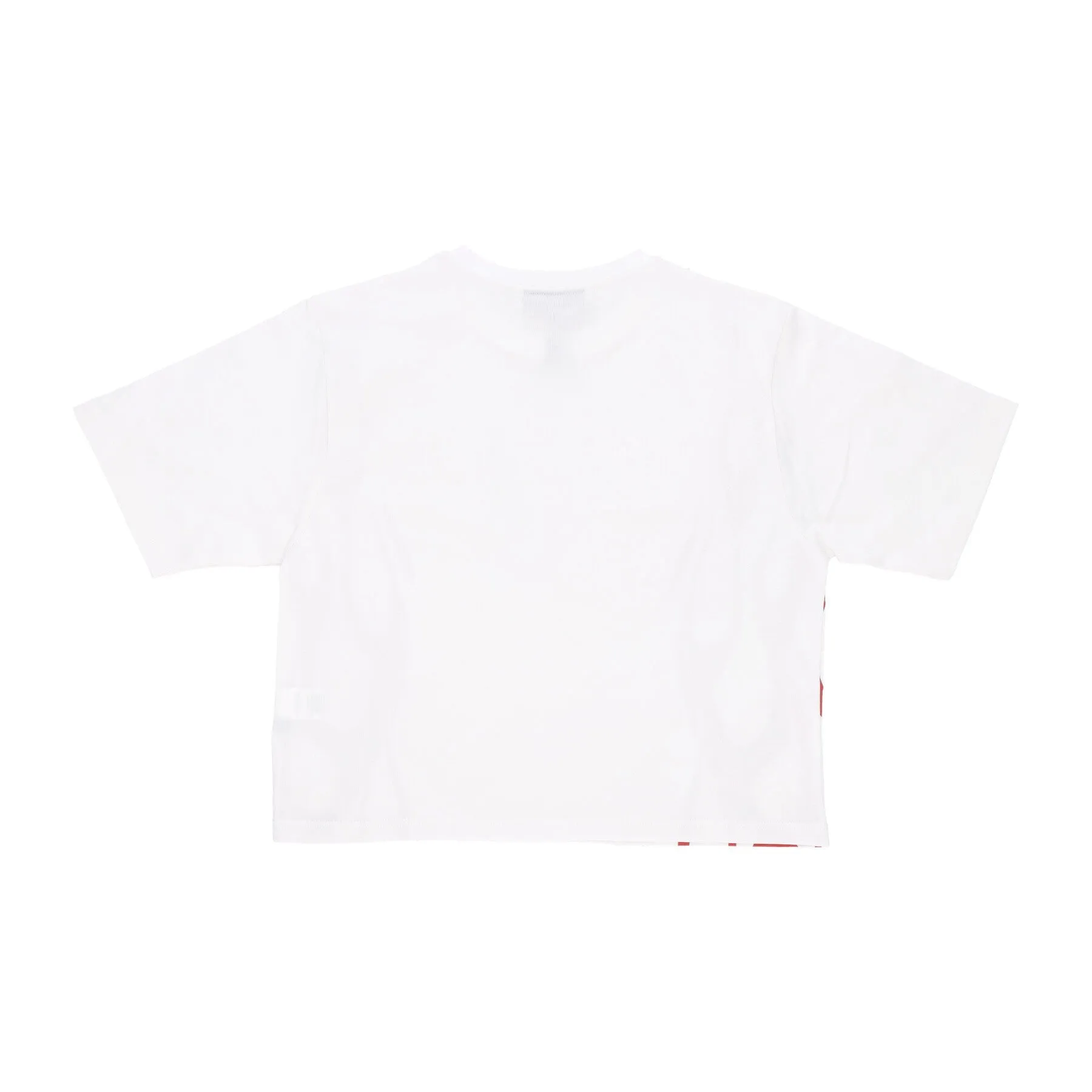 Maglietta Corta Donna Flames Tee Off White/red