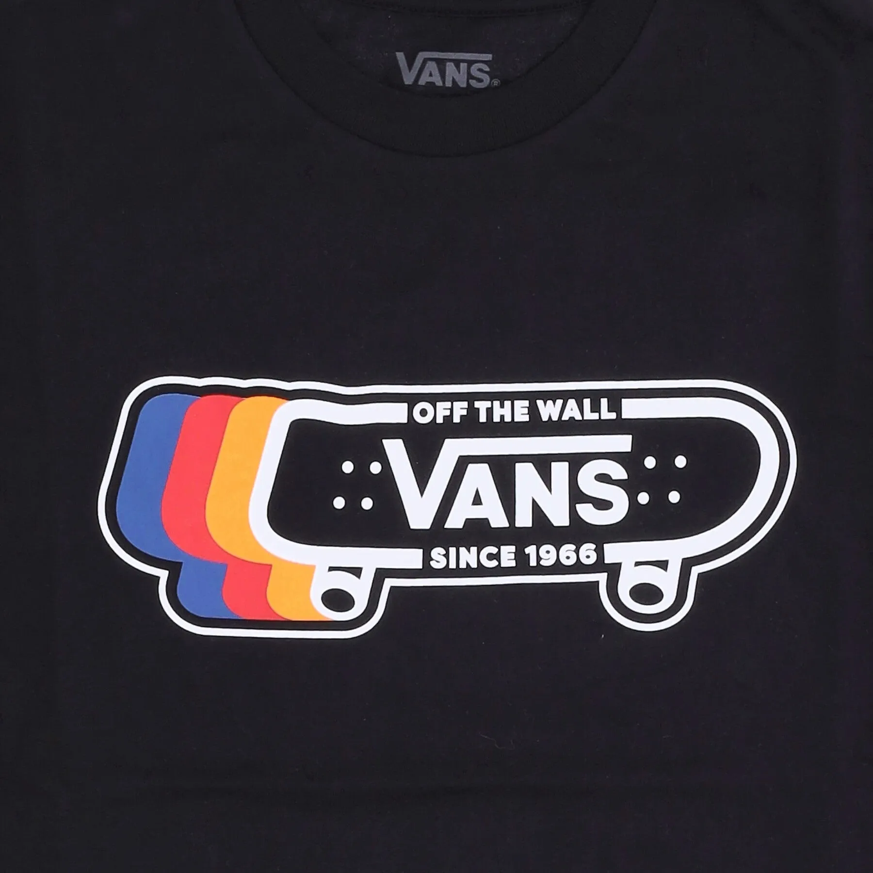Maglietta Ragazzo Sk8 Since 1966 Tee Black