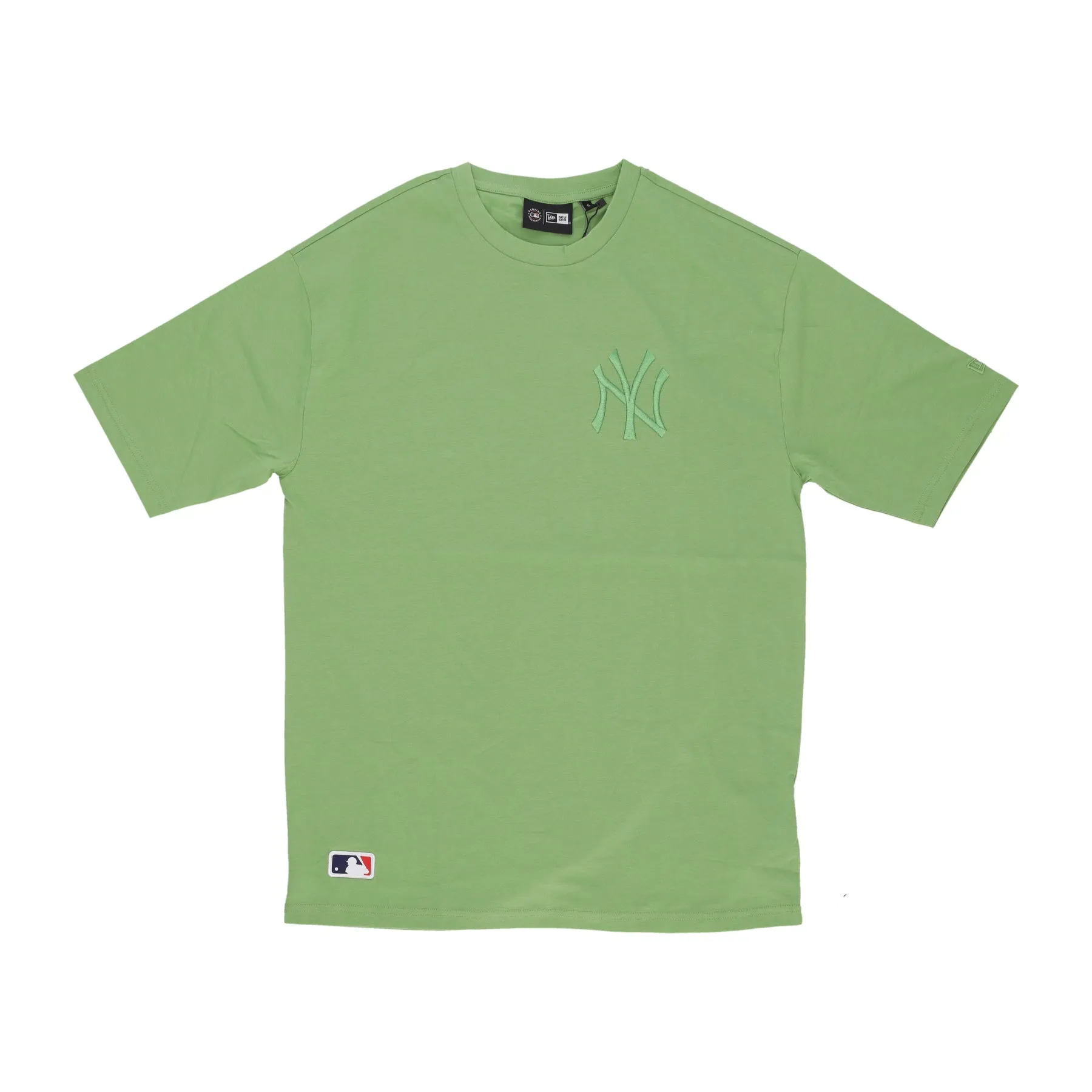 Maglietta Uomo Mlb League Essentials Lc Oversize Tee Neyyan Magic Green/magic Green