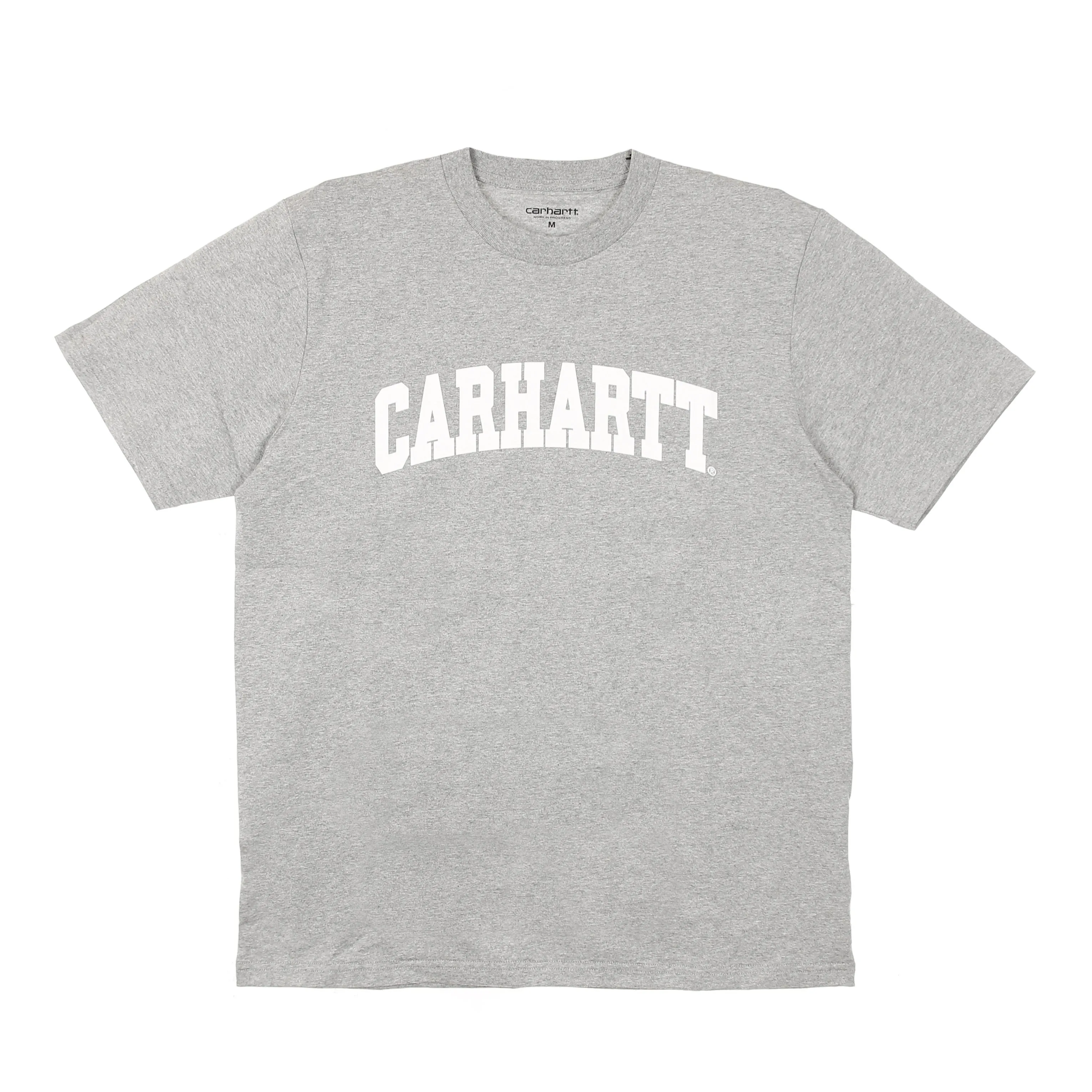 Maglietta Uomo University Tee Grey Heather/white