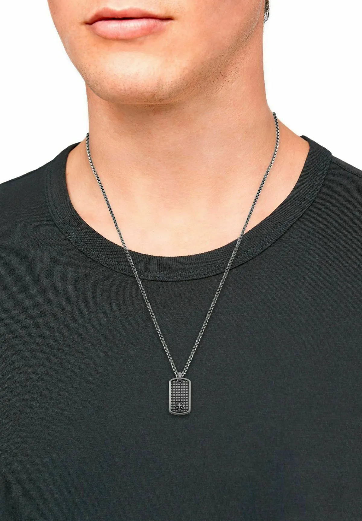 MIT ANHÄNGER KOMPASS - Collana