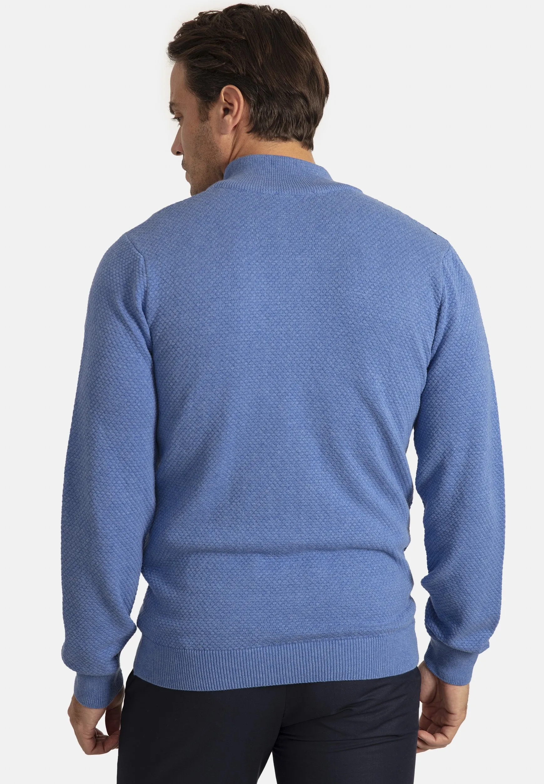 MODERN FIT HONEYCOMB   - Cardigan