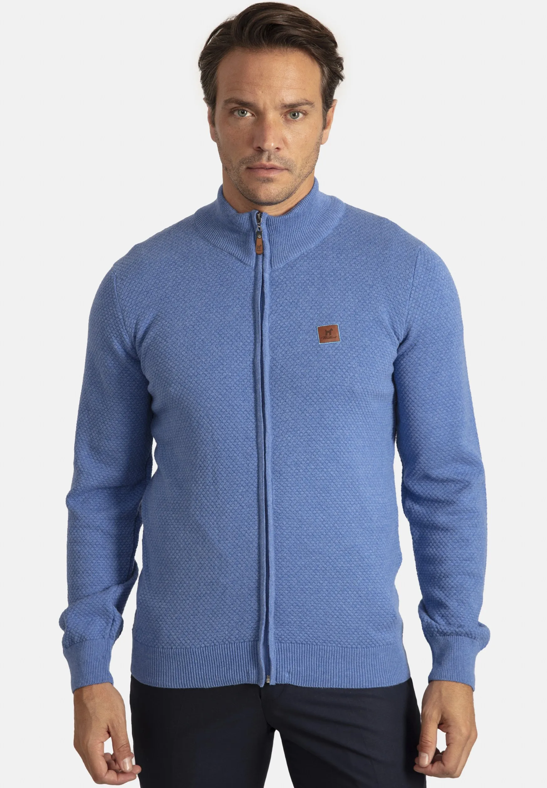 MODERN FIT HONEYCOMB   - Cardigan