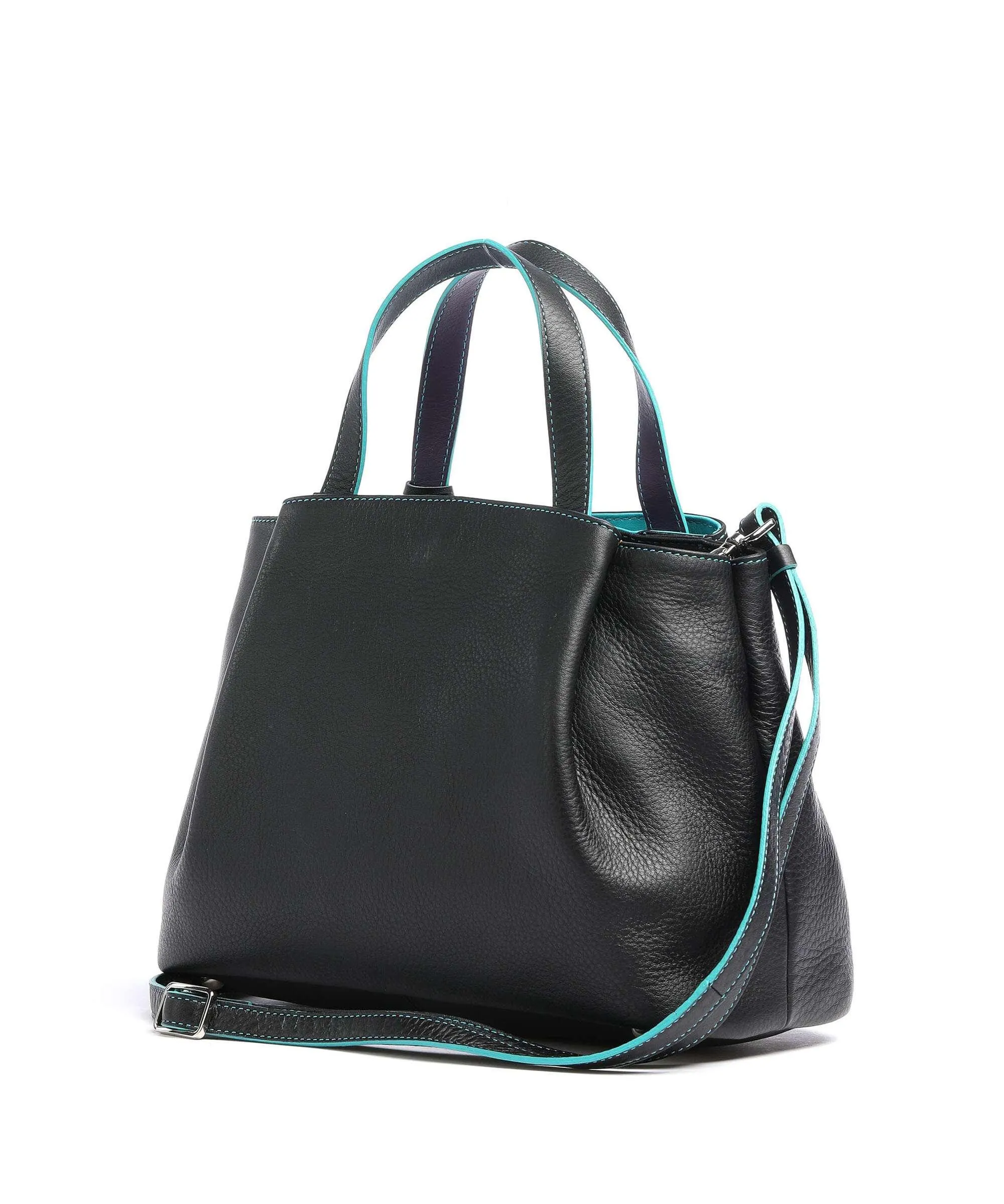  Mywalit Verona Borsa a mano nappa pelle nero  