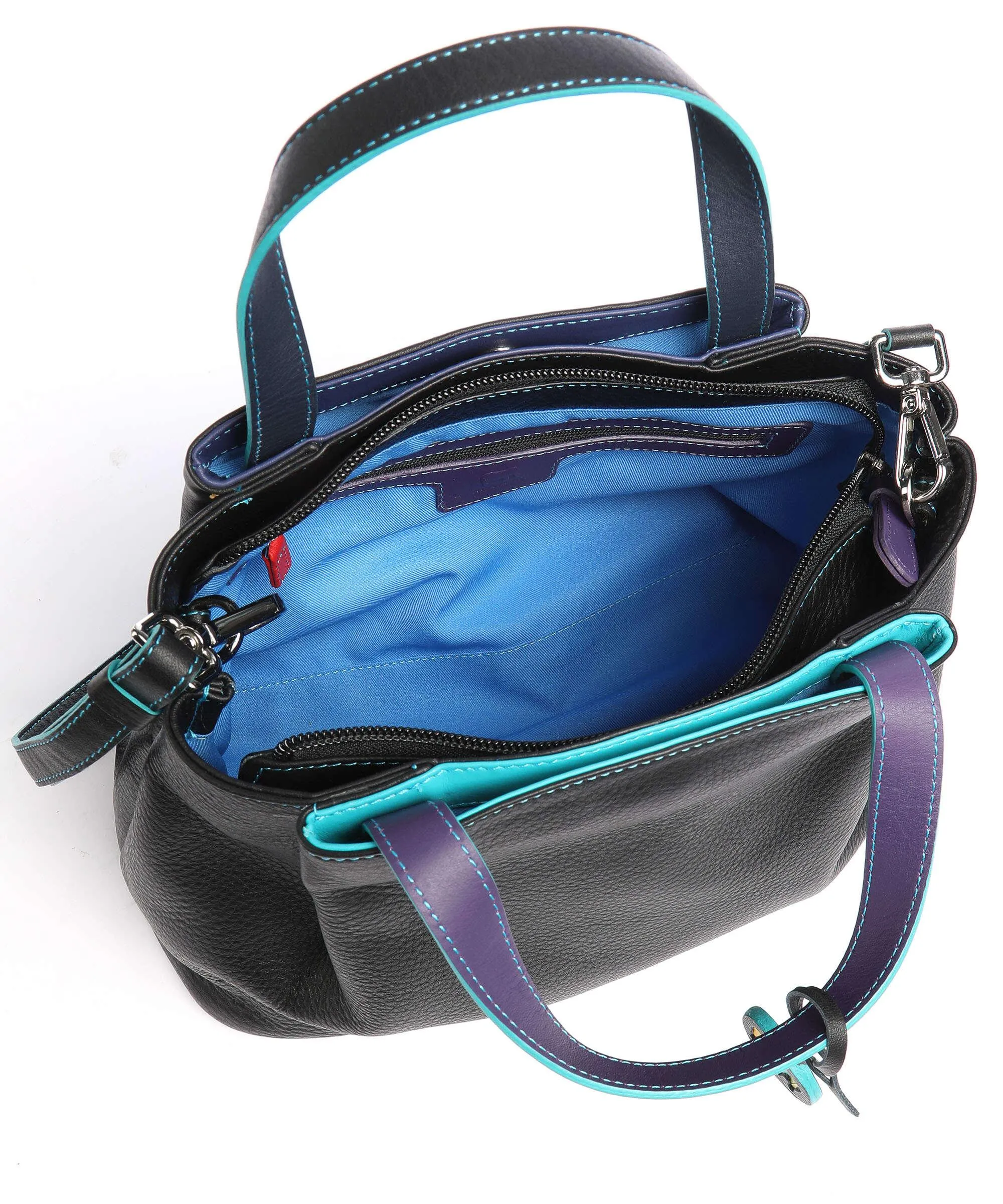  Mywalit Verona Borsa a mano nappa pelle nero  