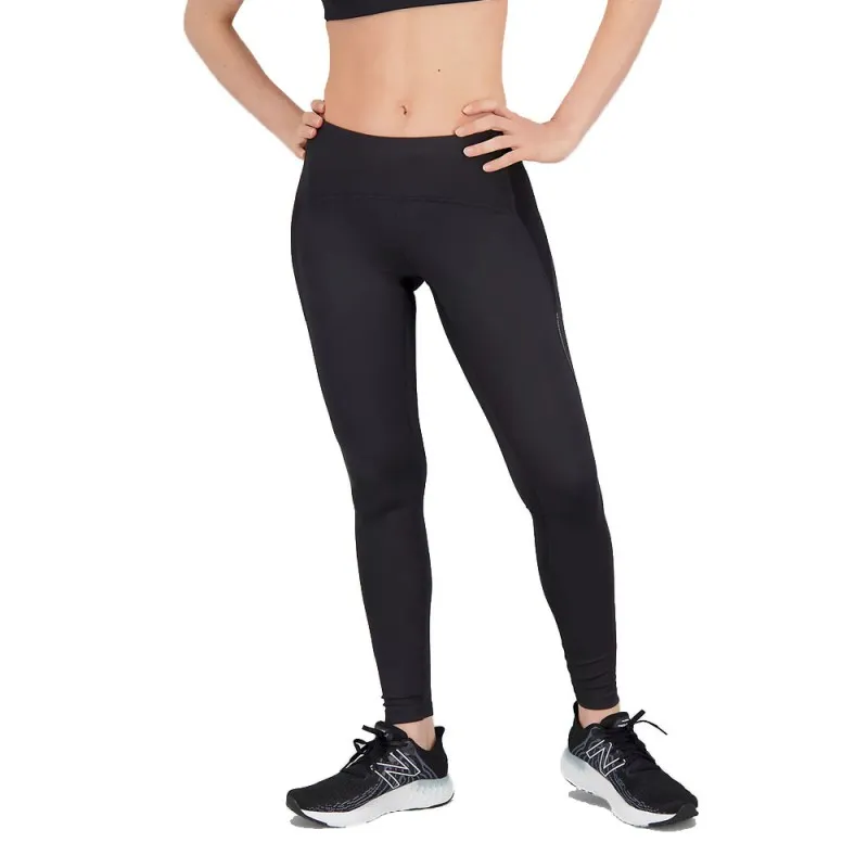 New Balance Leggings Running Impact Nero Donna