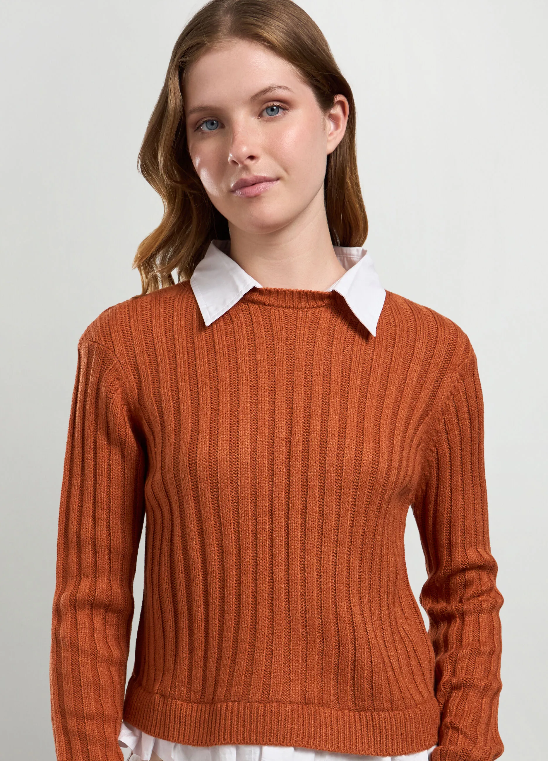 NICE & CHIC  Maglia tricot con inserti donna