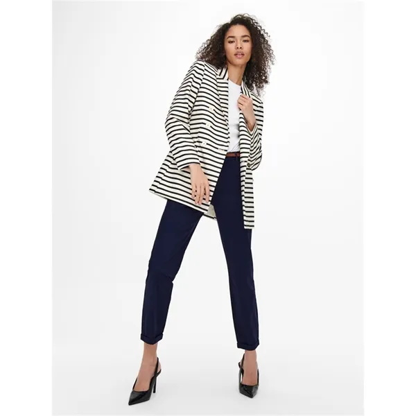 ONLY - Pantalone capri donna con cintura