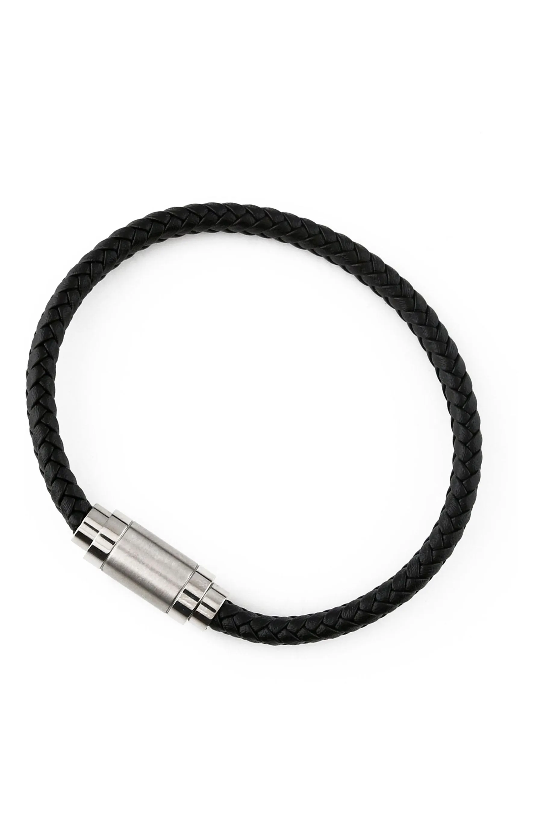 Orelia & Joe - Bracciale in pelle intrecciata