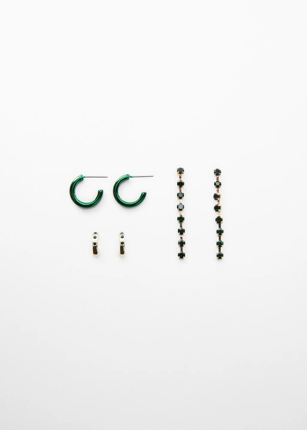 Pack 3 orecchini