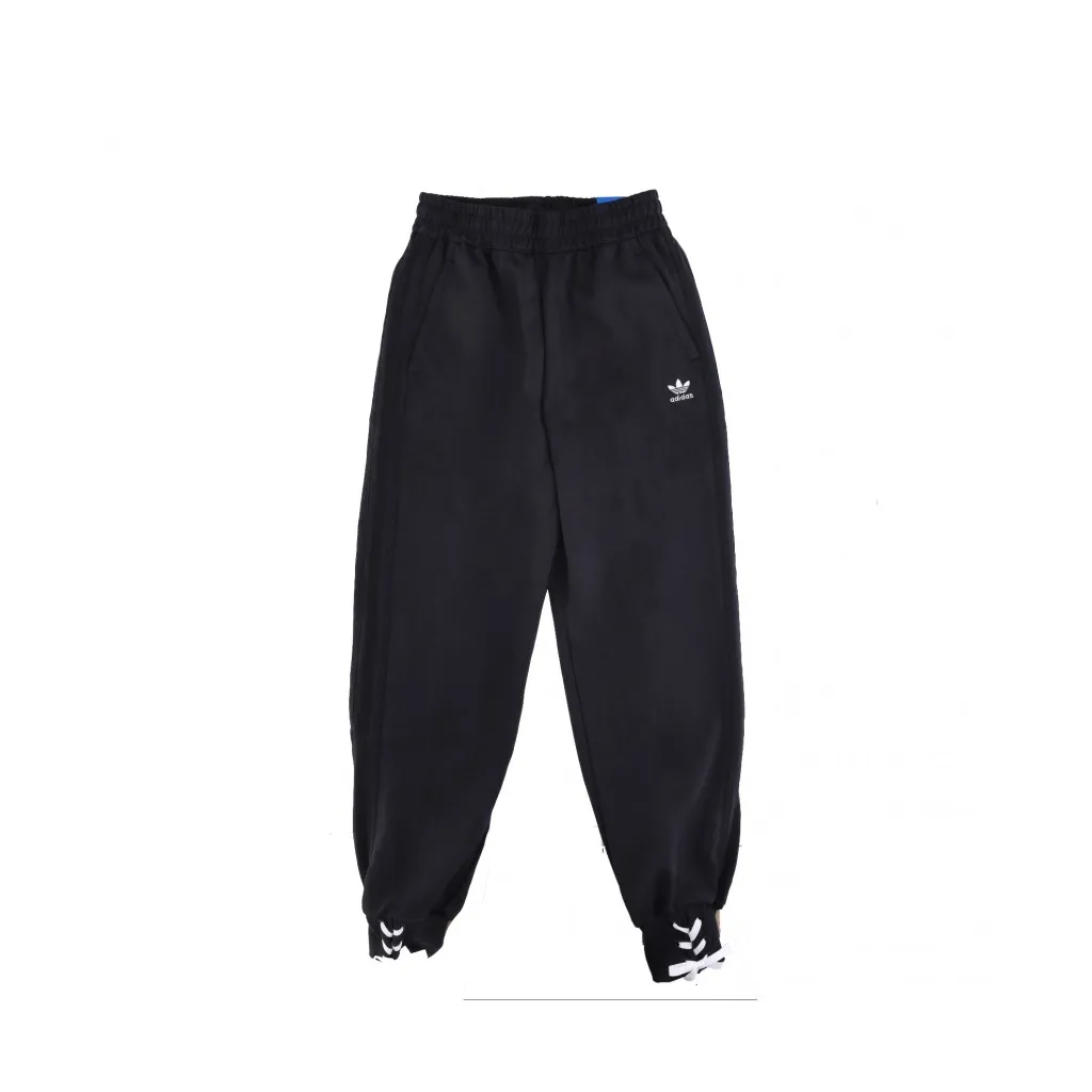 pantalone tuta leggero donna cuffed pant BLACK