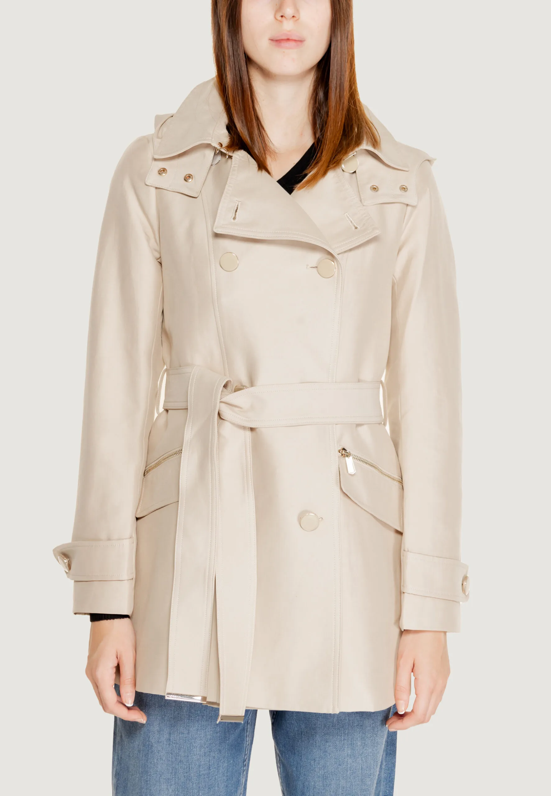 Parka Morgan De Toi  Beige chiaro