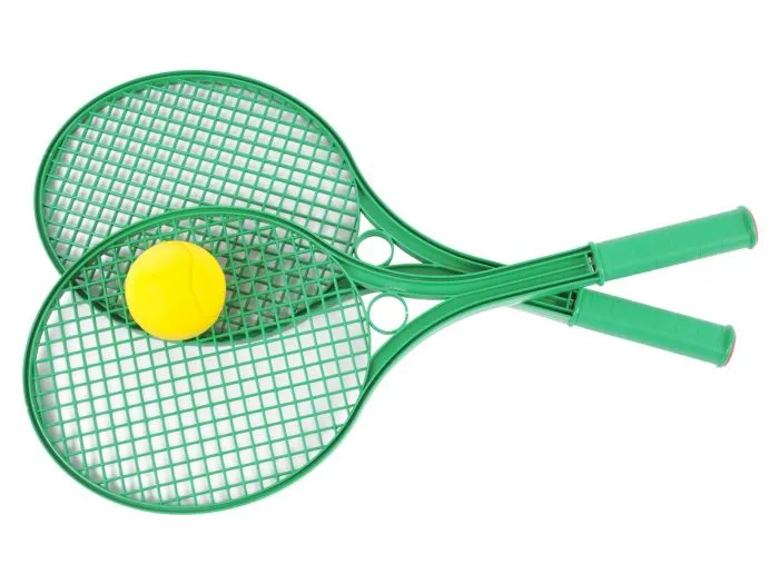 Racchette da tennis in plastica